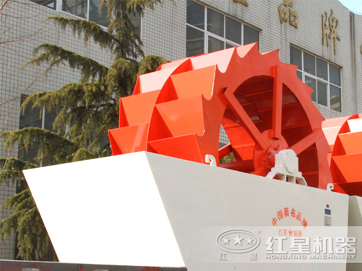 輪斗式風(fēng)化沙洗沙機(jī)抗腐蝕，洗凈度高達(dá)99%
