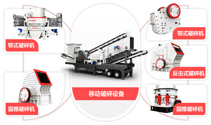 移動(dòng)液壓破碎機(jī)多機(jī)組合，實(shí)現(xiàn)多種物料破碎