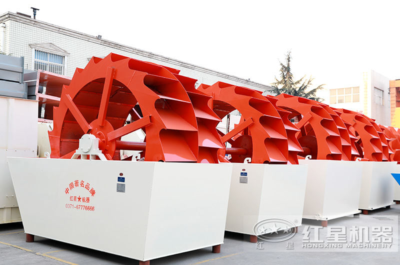 輪式洗砂機(jī)，洗凈率高 
